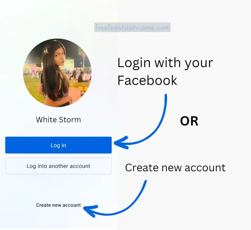 Sign up with  facebook to create Instagram