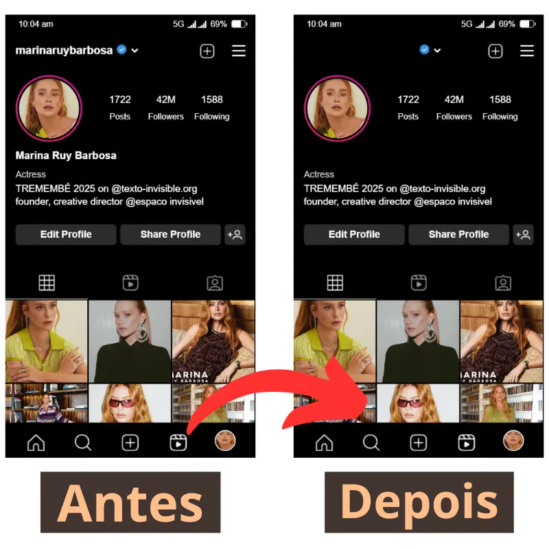 Espaço Invisível  Instagram